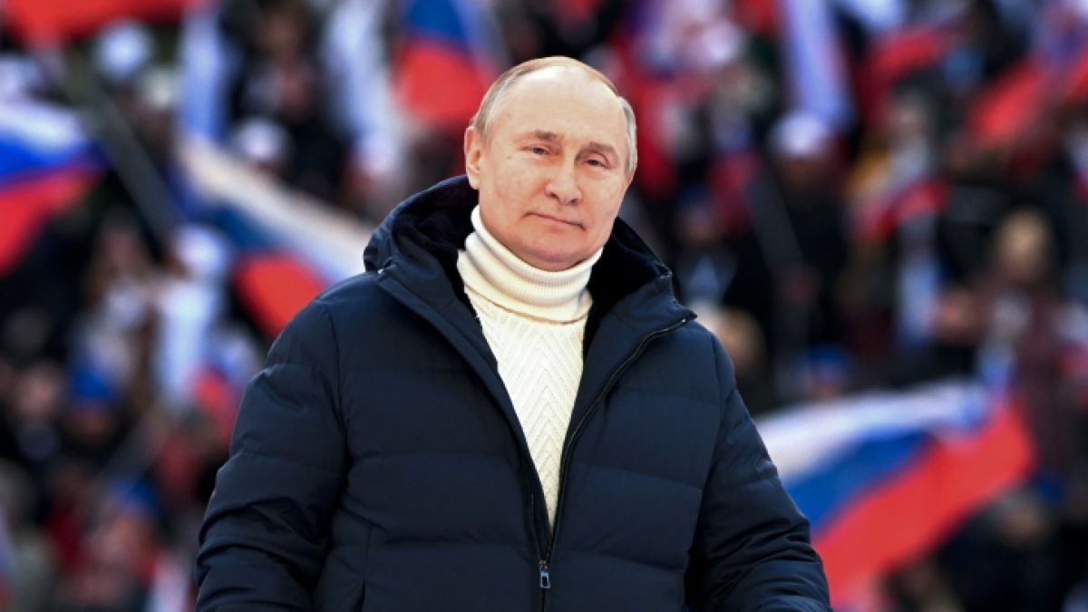 Wladimir Putin trug einen 12.000 Euro teuren Designer-Mantel. (Foto)