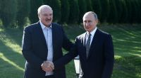 Alexander Lukaschenko mit seinem Kumpel Waldimir Putin.