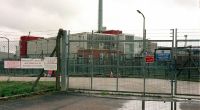 In der Atomwaffenfabrik in Aldermaston wurden die Sprengköpfe abgeholt.