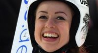 Wintersportlerin Juliane Seyfarth macht nicht nur beim Skispringen eine ansehnliche Figur.