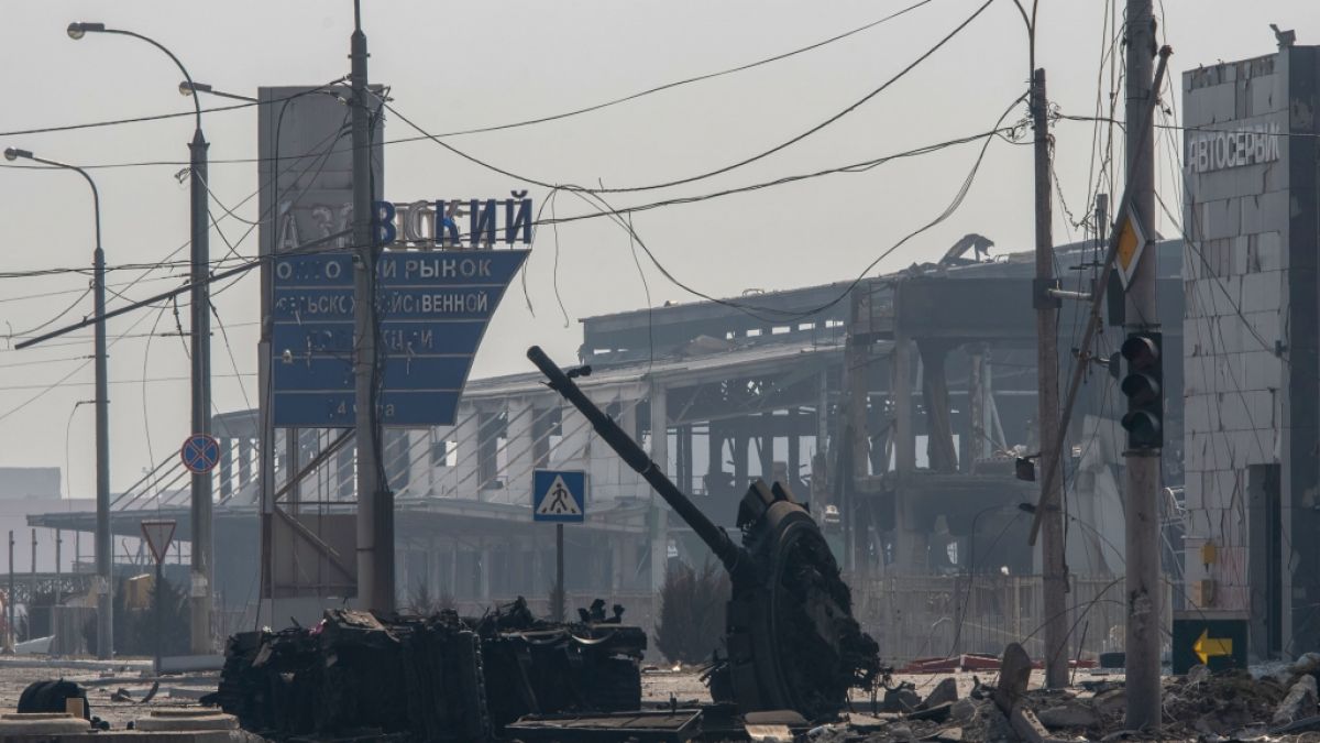 Schock-Bilder zeigen die enorme Zerstörung der ukrainischen Stadt Mariupol. (Foto)