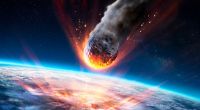 Am 1. April donnert ein Asteroid auf die Erde zu.