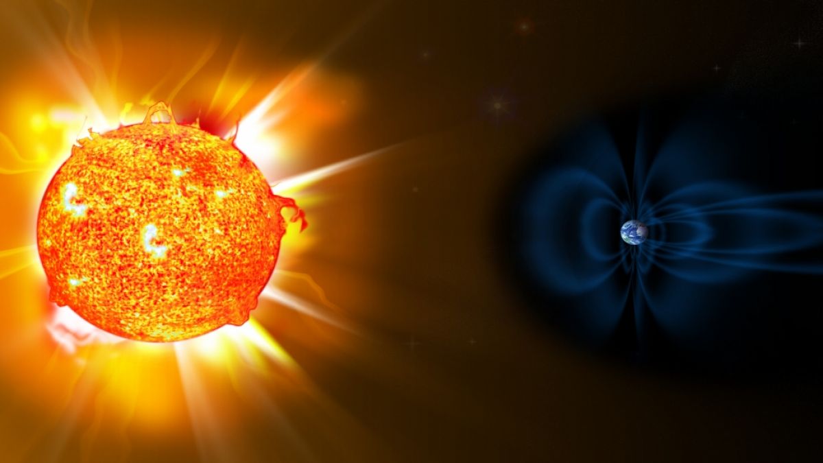 Auf der Sonnenoberfläche brodelt es gewaltig: Erneut warnt die NOAA vor einem Sonnensturm. (Foto)
