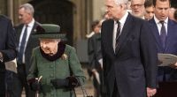Dass Queen Elizabeth II. mit ihrem in Ungnade gefallenen Sohn Prinz Andrew zum Gedenkgottesdienst kam, sorgte hinter den Kulissen für mächtig Zoff.