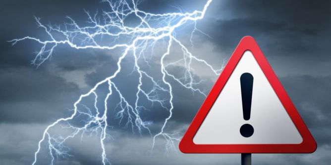 Unwetter in der Region Oberwart