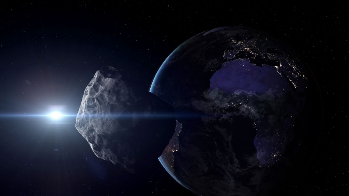 In dieser Woche schrammen zwei Asteroiden förmlich an der Erde vorbei. (Foto)