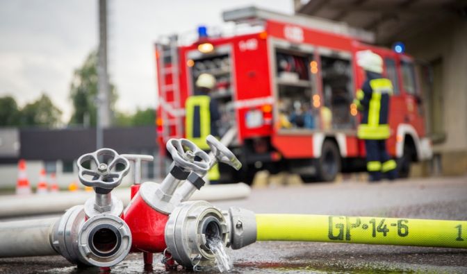 Feuerwehr für das Presseportal