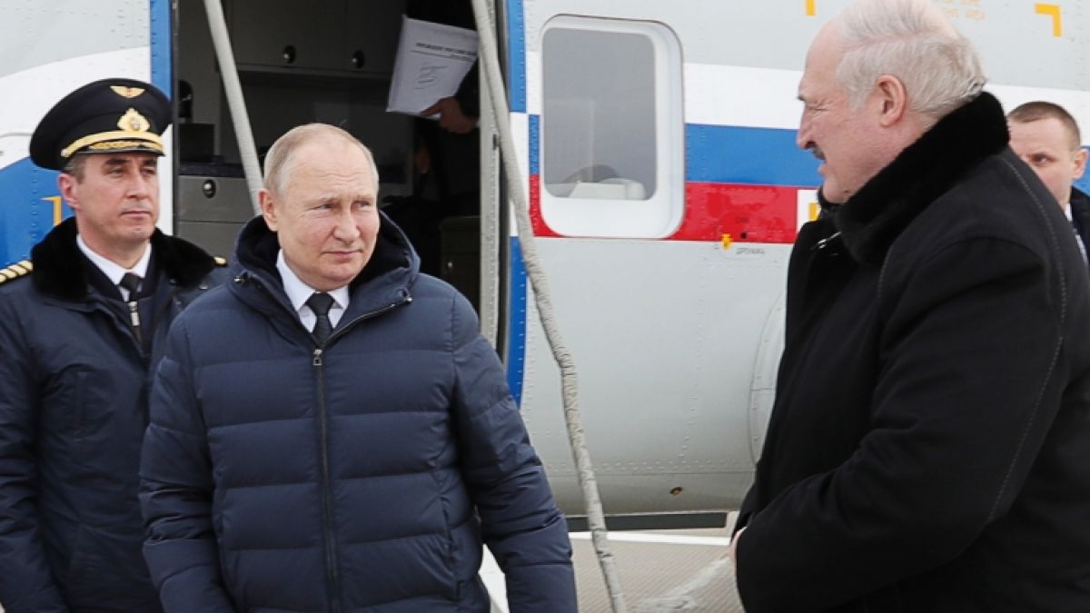 Wladimir Putin hat den Ukraine-Krieg als alternativlos bezeichnet. (Foto)