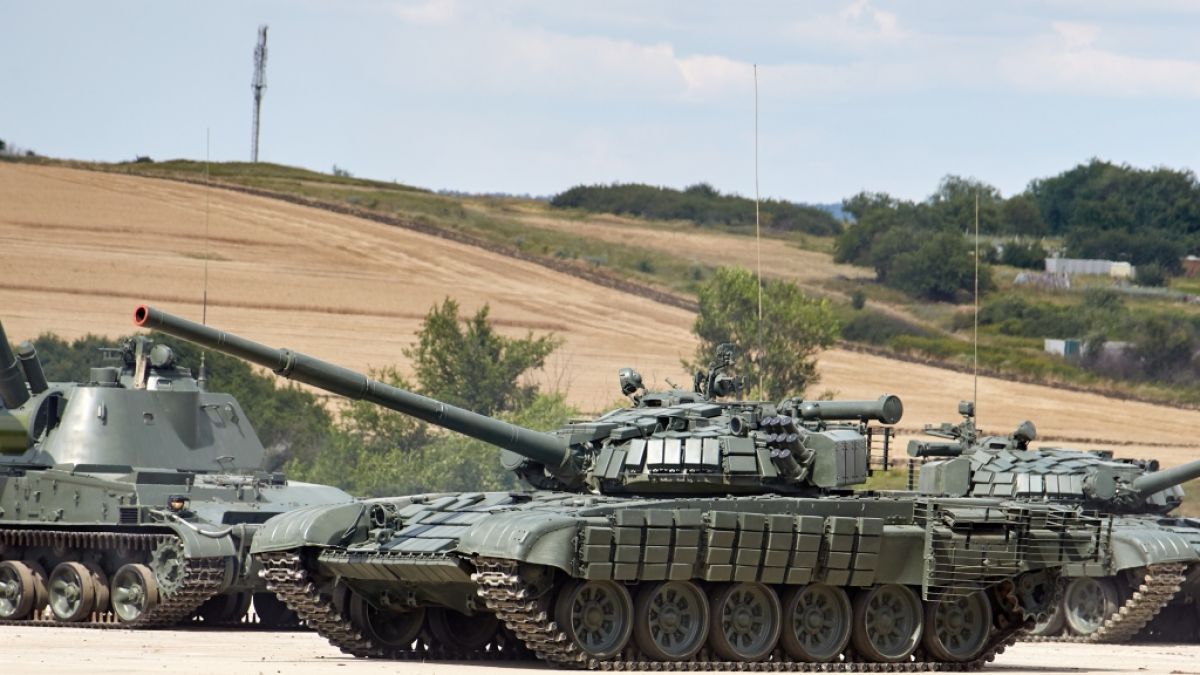 Die Ukrainer sollen zahlreiche Panzer von den Russen erobert haben. (Foto)
