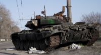 Immer wieder wird über zerstörte russische Panzer berichtet.