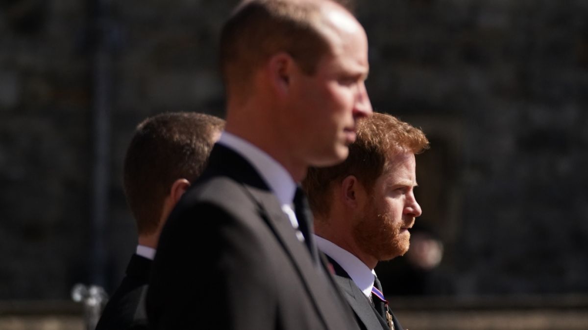 Das Schweigen sagt mehr als tausend Worte: Bei Prinz William und seinem Bruder Prinz Harry hängt der Haussegen schief. (Foto)