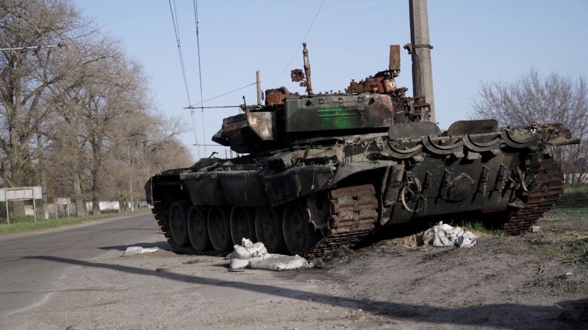 Die Zahl von funktionsfähigen russischen Panzern scheint zu sinken. Aktuell sollen die ukrainischen Truppen mehr Panzer auf dem Schlachtfeld haben als die Russen. (Foto)