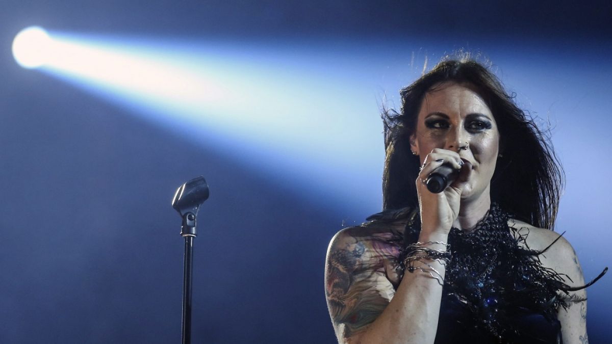 Floor Jansen, Frontfrau der Band Nightwish. (Foto)