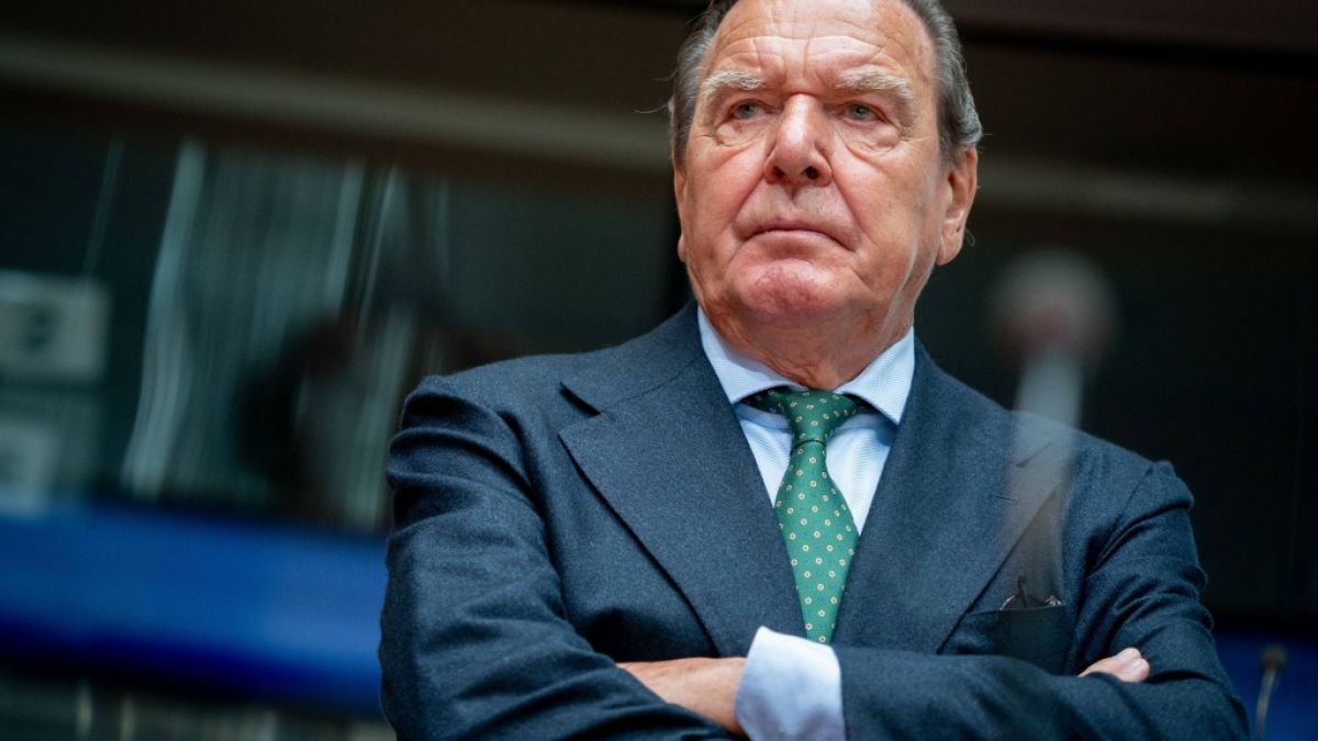 Gerhard Schröder steht massiv unter Kritik. (Foto)