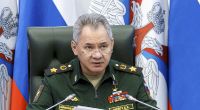 Der russische Verteidigungsminister Sergej Schoigu droht dem Westen mit Vergeltungschlägen.
