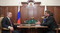 Wladimir Putin und Tschetschenen-Führer Ramsan Kadyrow.