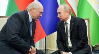 Belarus-Präsident Alexander Lukaschenko glaubt, dass sich der russische Angriffskrieg in der Ukraine in die Länge zieht. 