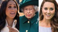 In den Royals-News der vergangenen Tage waren sie Dauergäste: Meghan Markle, Queen Elizabeth II. und Herzogin Kate.