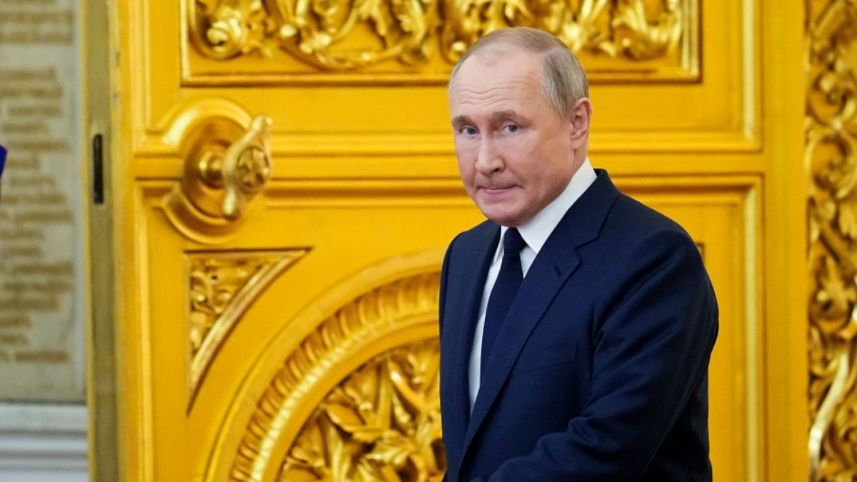Wladimir Putin wurde im Staatsfernsehen gedemütigt. (Foto)