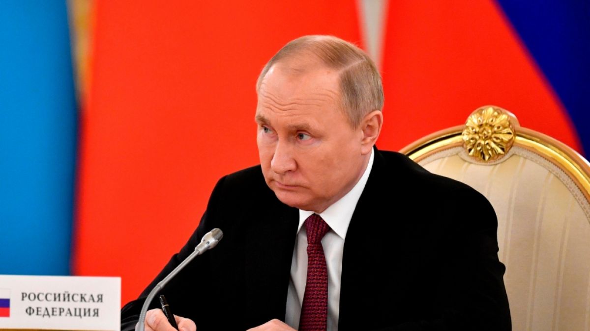 Wladimir Putin besteht darauf, dass die russische "Spezialoperation" nach Plan verläuft. (Foto)
