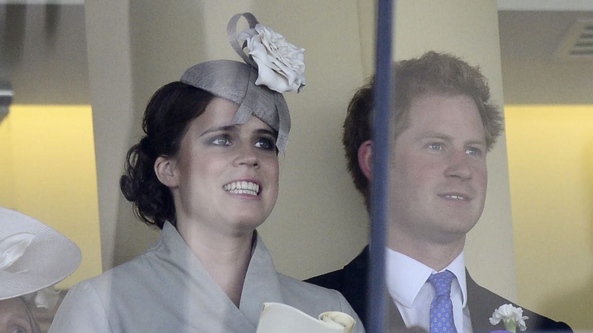 Zu seiner Cousine Prinzessin Eugenie von York hat Prinz Harry auch nach dem Megxit ein glänzendes Verhältnis. (Foto)