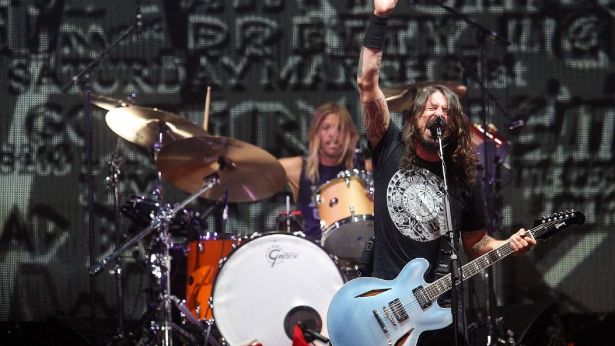 Die Foo Fighters haben nach dem Tod von Taylor Hawkins zwei Konzerte angekündigt. (Foto)