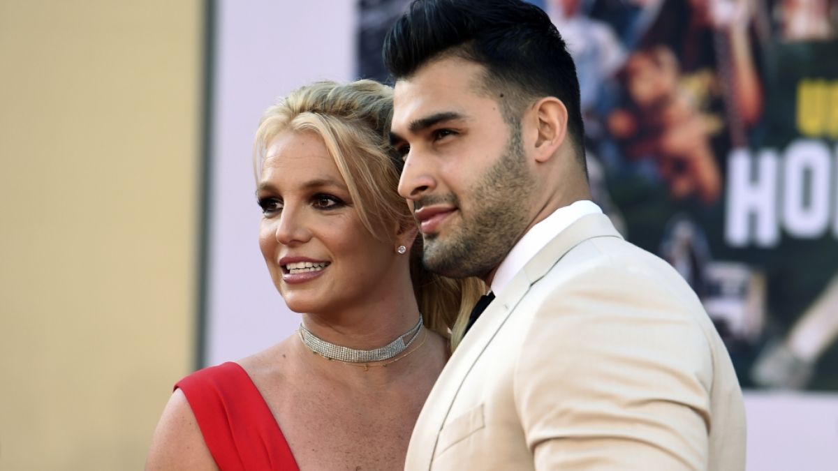Verhagelter Start ins Eheglück: Die Hochzeit von Britney Spears und Sam Asghari wurde empfindlich gestört. (Foto)