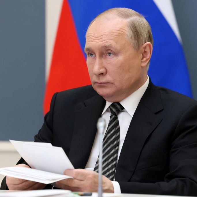 Verstörende Bilder! Putin als Krebsgeschwür und Blut-Baby verhöhnt