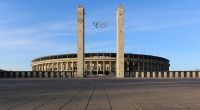 In der Nähe des Berliner Olympiastadions kam es nach dem Relegationshinspiel Hertha-HSV zu einem Streit zwischen Fußball-Fans.