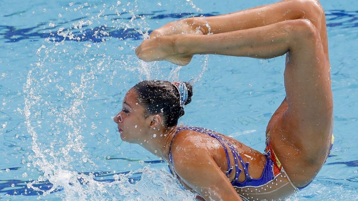 Synchronschwimmerin Anita Alvarez wurde bei den Schwimmweltmeisterschaften in Budapest ohnmächtig während ihrer Kür. (Foto)