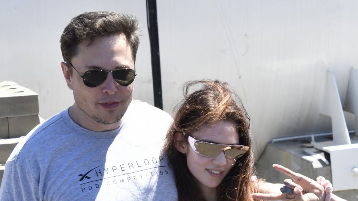 Elon Musk hat mit Grimes zwei Kinder. (Foto)