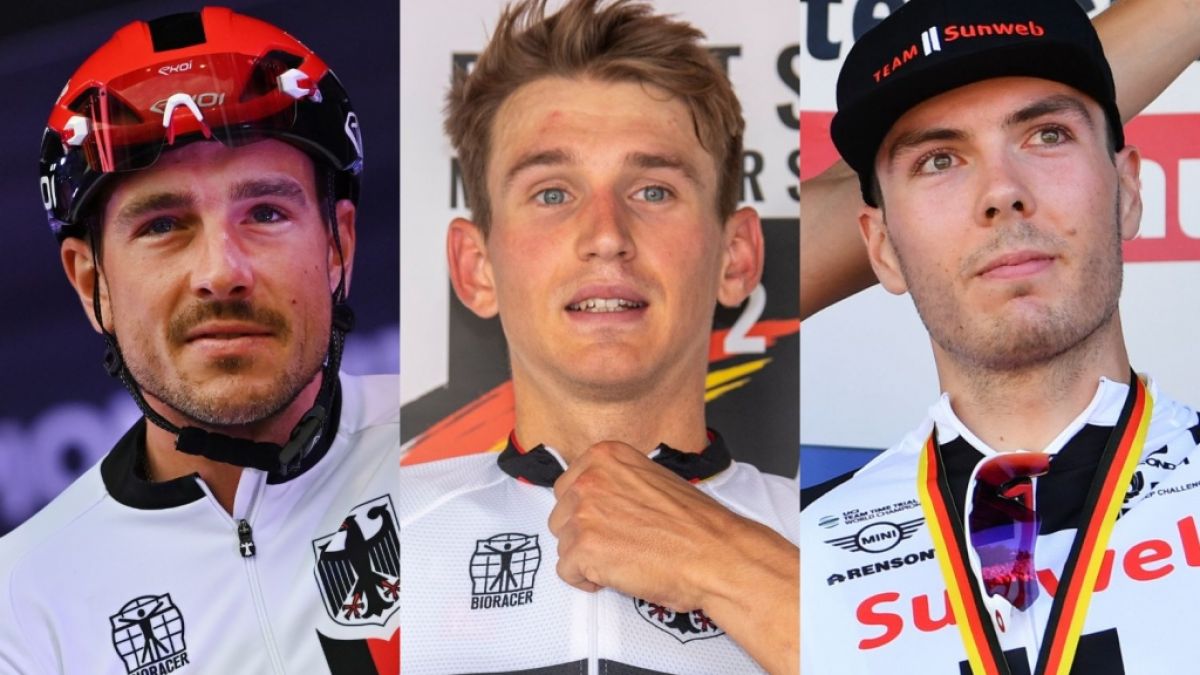 Bei der Tour de France 2022 ruhen die Hoffnungen der deutschen Radsport-Welt auf Akteuren wie John Degenkolb, Lennard Kämna und Maximilian Walscheid (v.l.n.r.) (Foto)