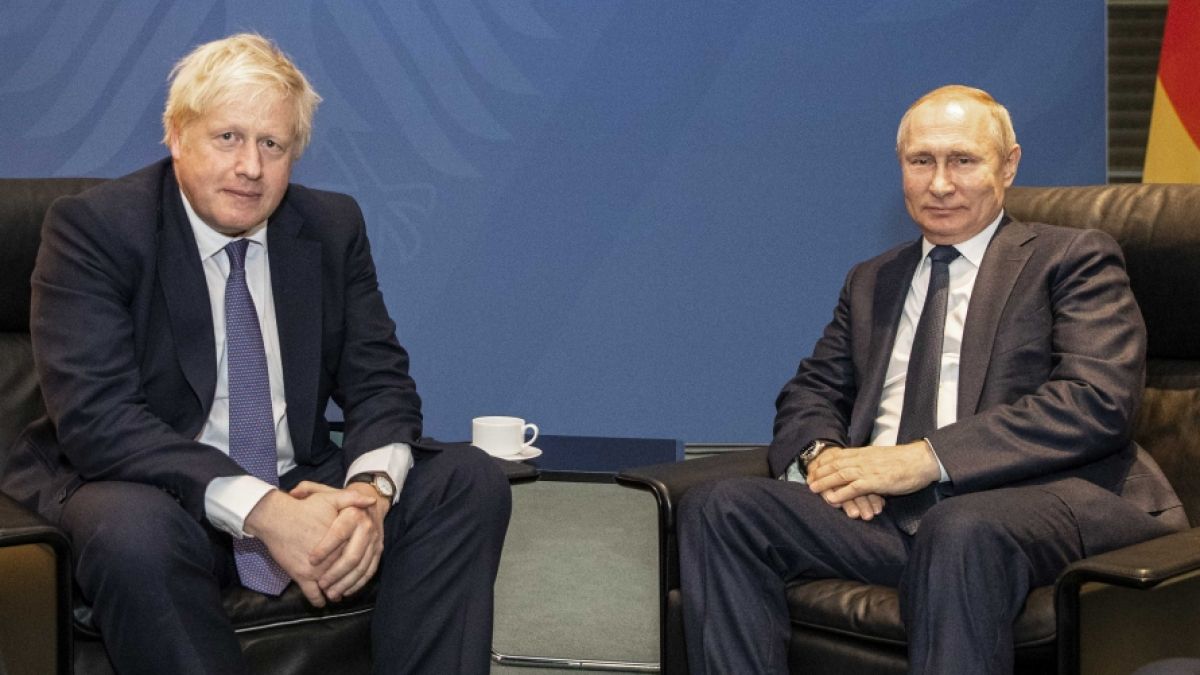 Boris Johnson hat wieder einmal über Wladimir Putin gespottet. (Foto)