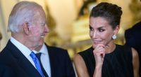 Joe Biden zeigte sich ganz innig beim Royals-Gala-Dinner mit Königin Letizia von Spanien. 