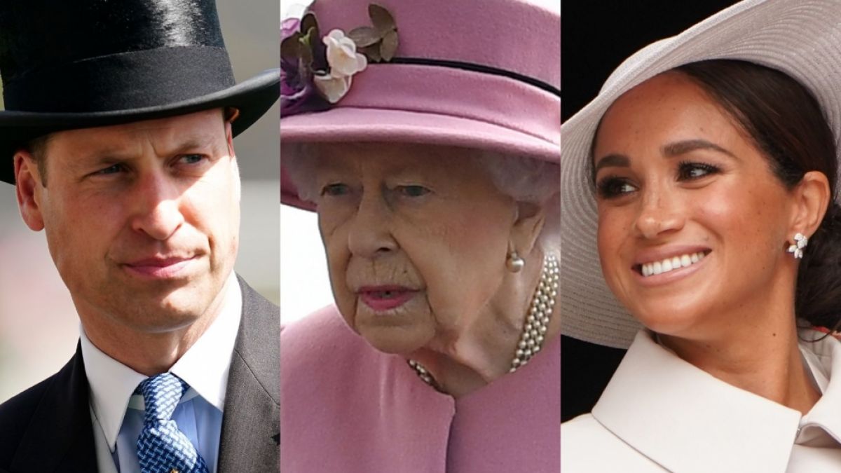 Prinz William, Queen Elizabeth II. und Meghan Markle fanden sich dieser Tage allesamt in den Royals-News wieder. (Foto)