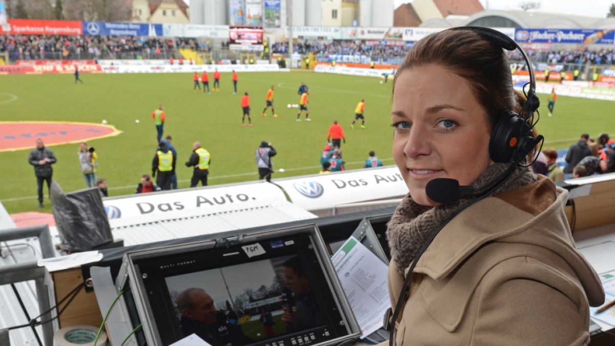 Christina Graf berichtet als Fußball-Kommentatorin über die Frauen-EM. (Foto)
