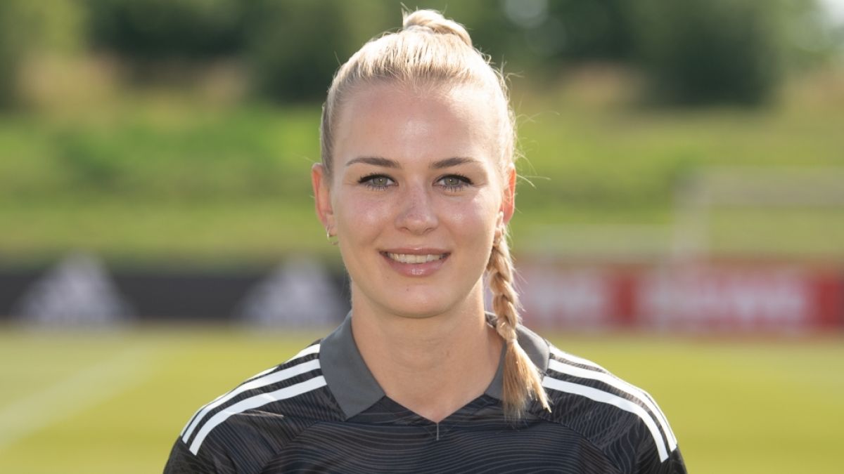 Merle Frohms ist die Nummer 1 der deutschen Frauen Fußballnationalmannschaft. (Foto)