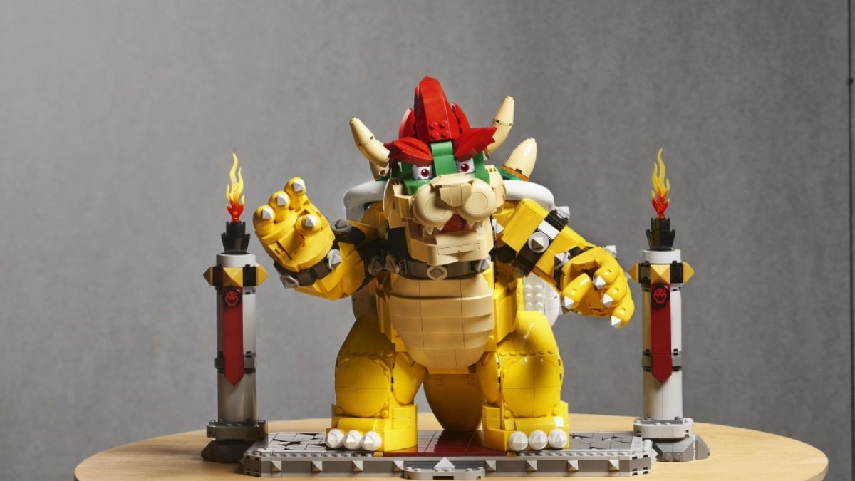 #Lego News gegenwärtig 2022: Dieser mächtige Bowser! Lego kündigt dasjenige größte Superbenzin-Mario-Set an