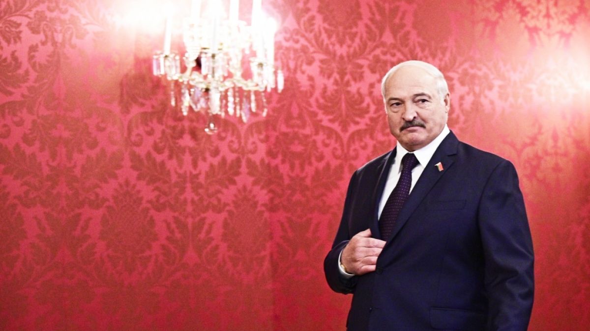 Belarus-Diktator Alexander Lukaschenko hat offenbar fiese Pläne. (Foto)