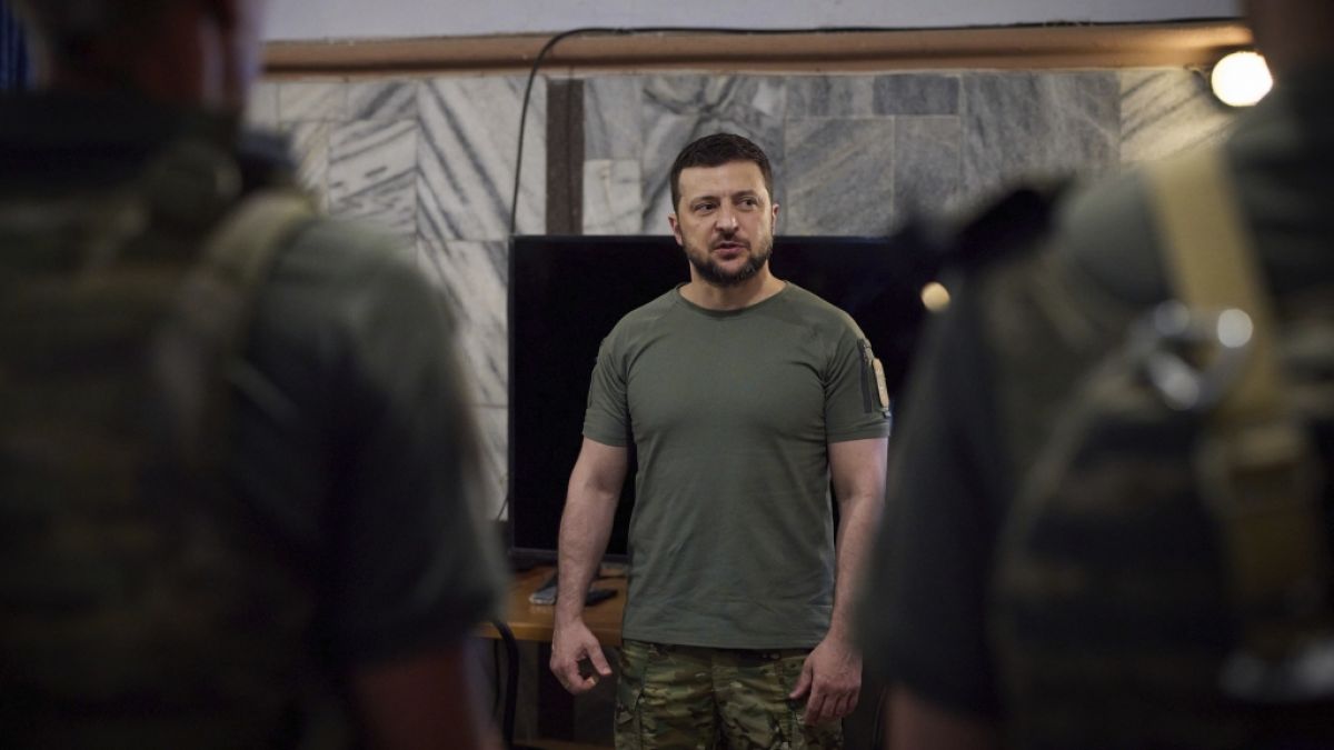 Wolodymyr Selenskyj hat nach Verrat in den eigenen Reihen hochrangige Mitarbeiter im ukrainischen Staatsapparat gefeuert. (Foto)