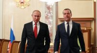 Wladimir Putin und Dmitri Medwedew sollen sich sehr nah stehen.