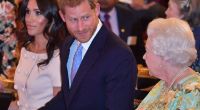 Ein Bild aus glücklicheren Tagen: Im Sommer 2018 herrschte bei Meghan Markle, Prinz Harry und Queen Elizabeth II. noch eitel Sonnenschein.