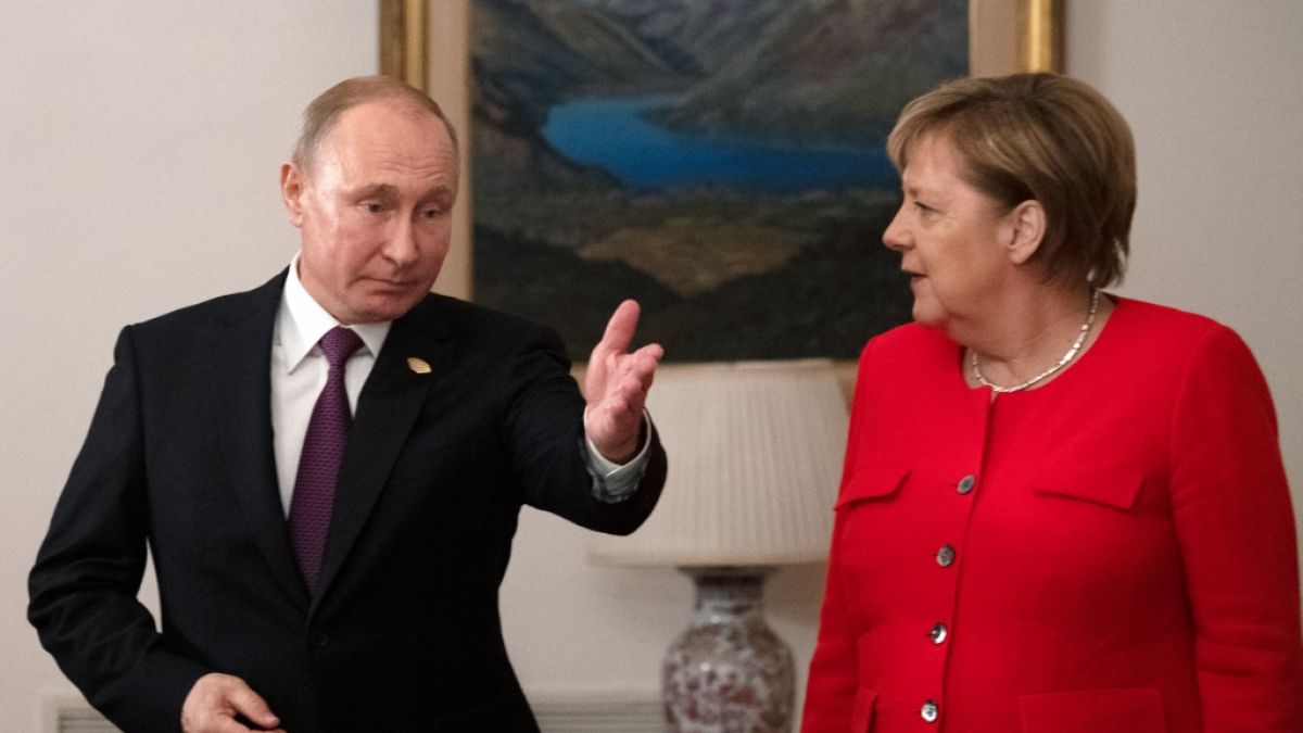Im Laufe von 16 Jahren Regieren haben Bundeskanzlerin Angela Merkel und Russlands Präsident Wladimir Putin viel Zeit miteinander verbracht. (Foto)