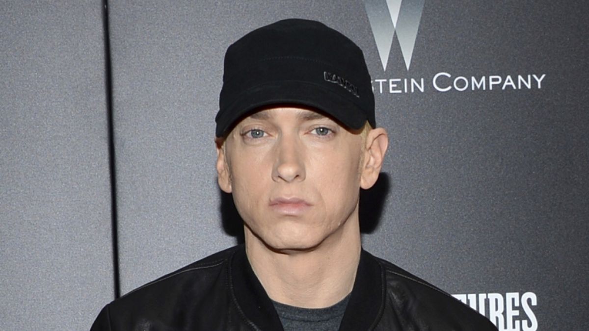 Ist das der echte Marshall Mathers III, auch bekannt als Eminem - oder nur eine Cyborg-Kopie des erfolgreichen Rappers? (Foto)