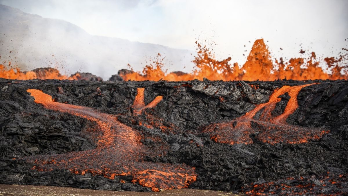 Auf Island ist erneut ein Vulkan ausgebrochen. (Foto)