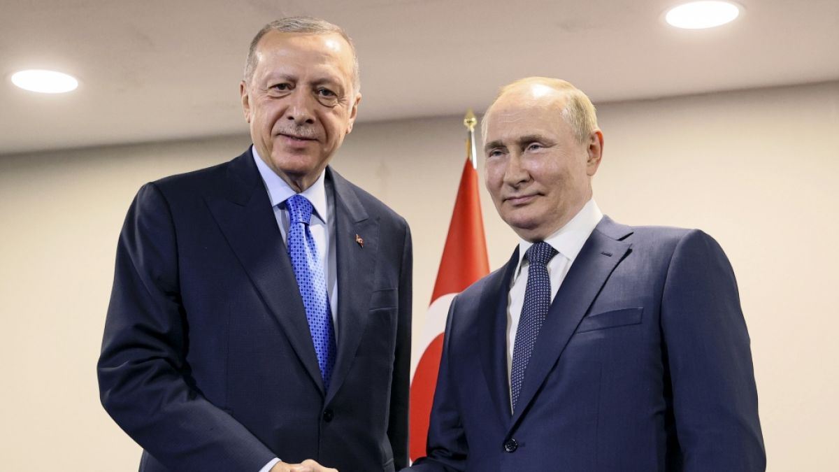 Erdogan und Putin treffen sich am Freitag in Sotschi. (Foto)