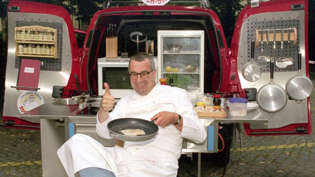 Rainer Sass war einer der ersten TV-Köche Deutschlands. (Foto)