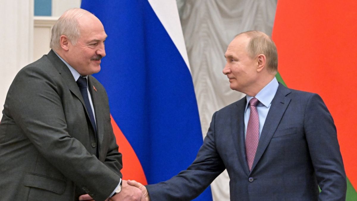 Wie ernst ist die Nuklear-Drohung von Putin-Kumpel Alexander Lukaschenko? (Foto)