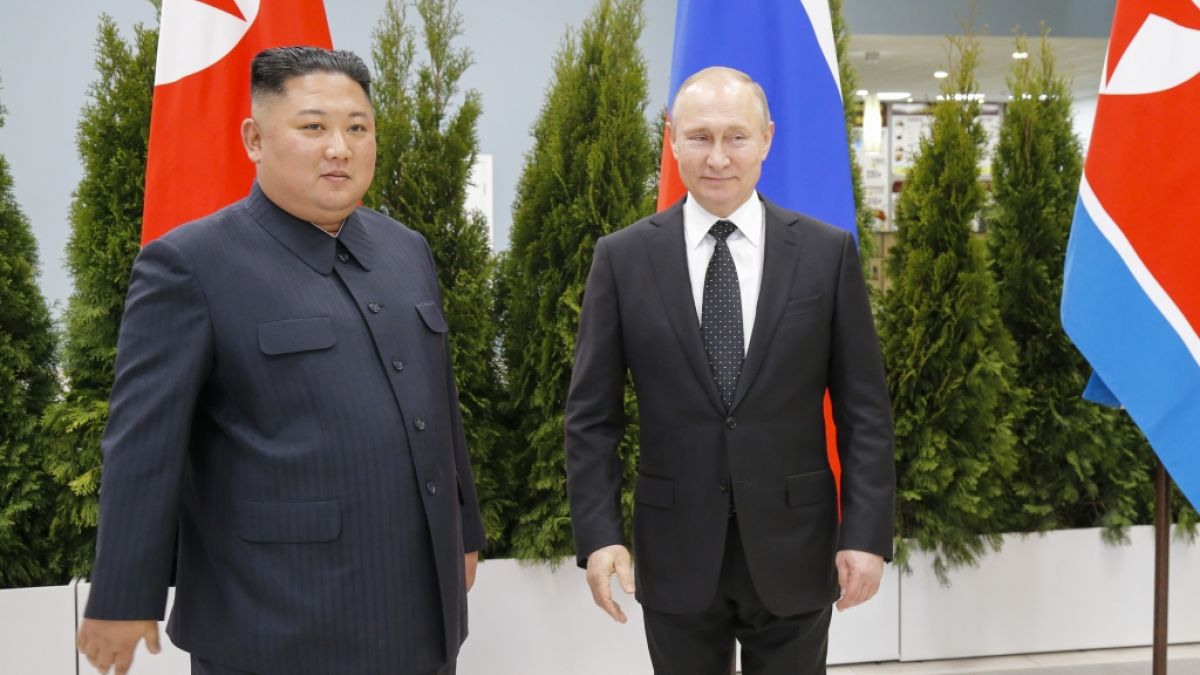 Kim Jong-un hat Wladimir Putin seine volle Unterstützung zugesichert. (Foto)