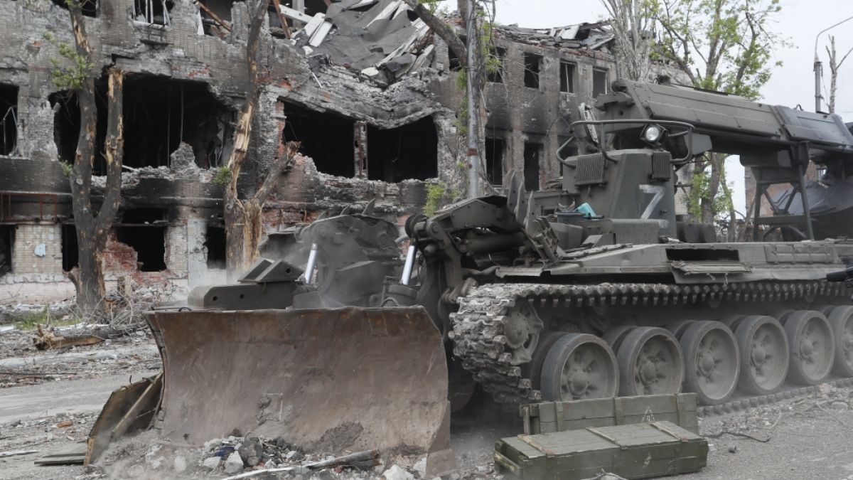 Will Wladimir Putin die ukrainische Stadt Mariupol komplett auslöschen? (Foto)